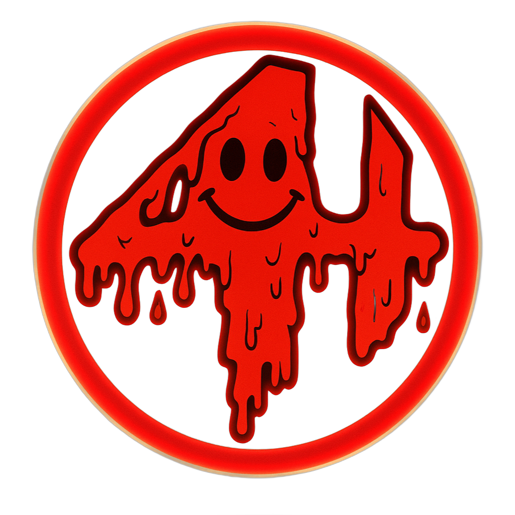 4th Wall melting four logo